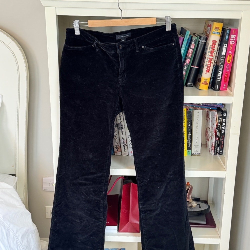 Banana Republic Low Rise Flare Corduroy